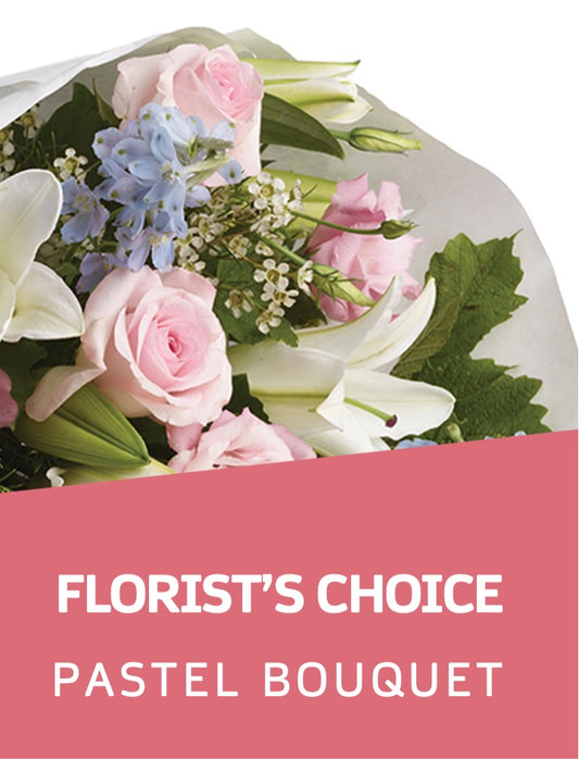 PASTEL FLORIST CHOICE BOUQUET